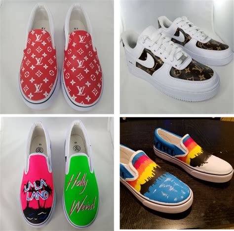 lv custom shoes|stencils for painting shoes.